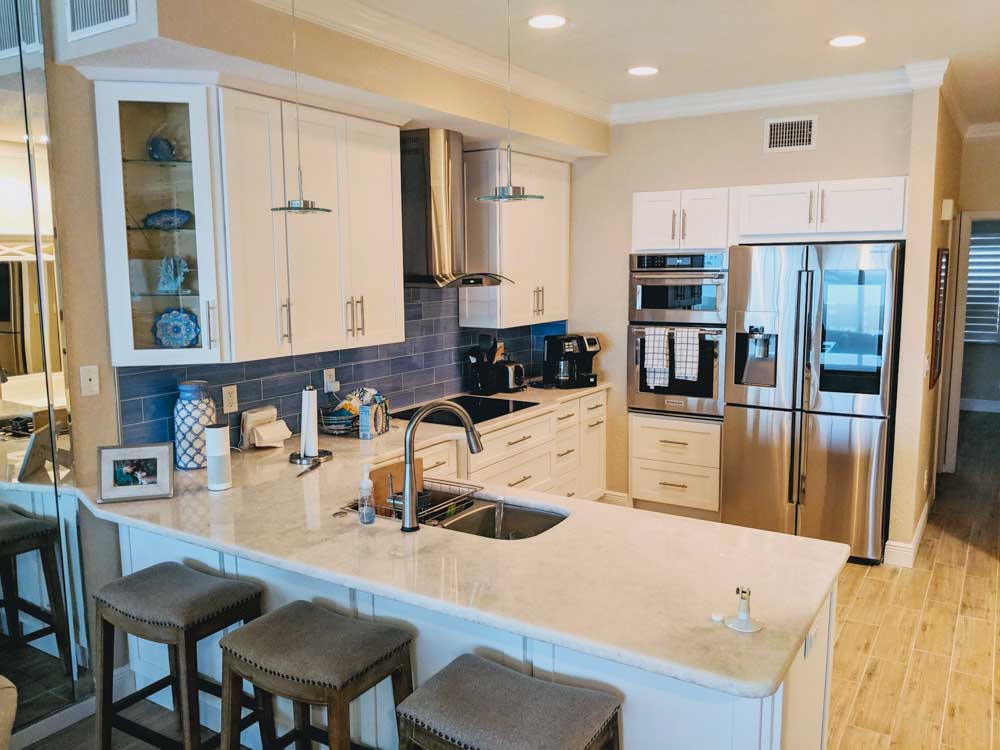 Cabinet installation project
