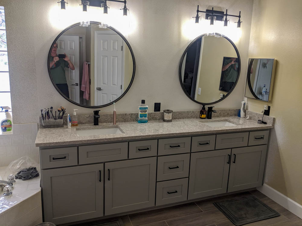 Bathroom cabinet project